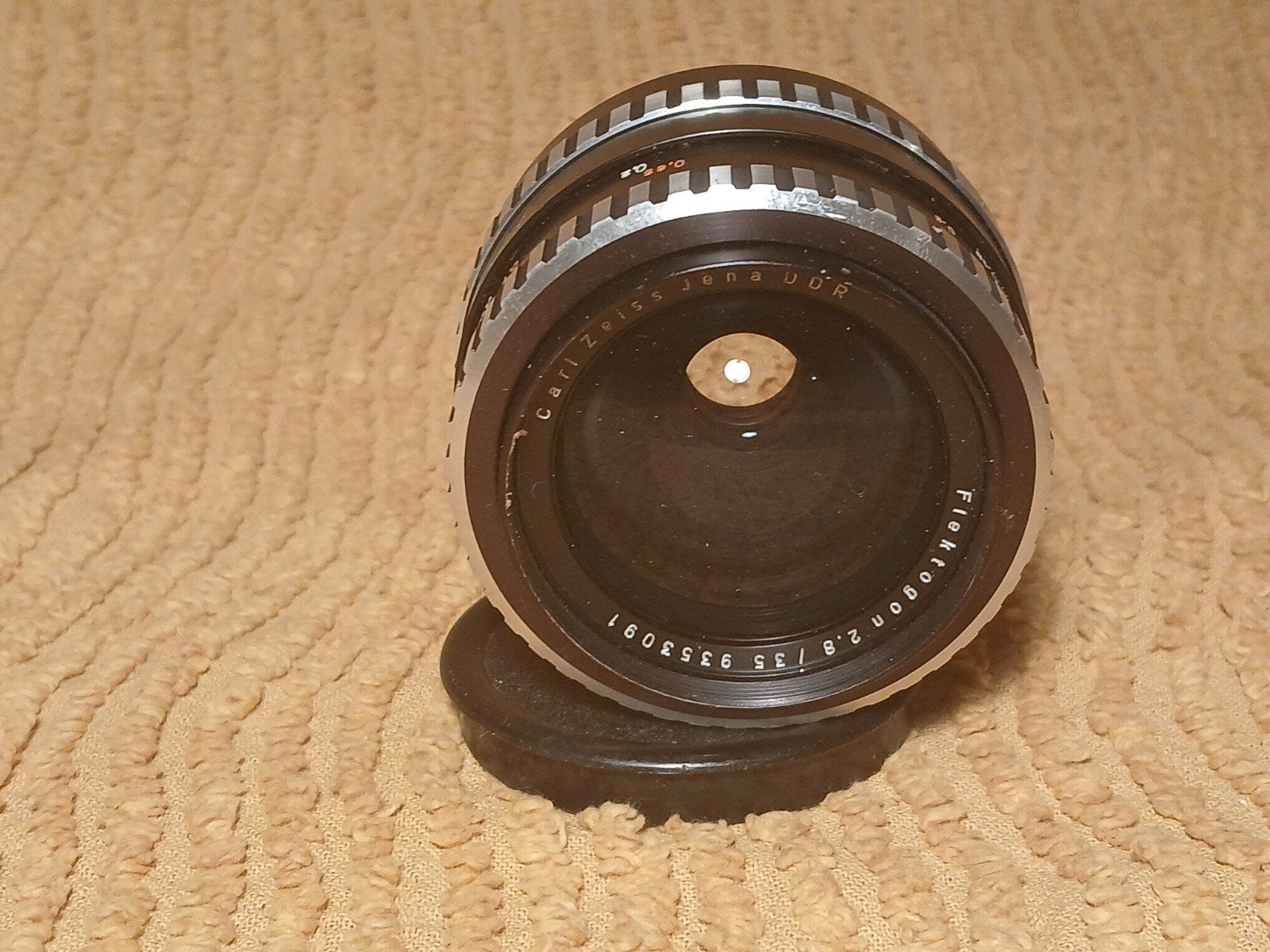 Carl Zeiss Jena DDR Flektogon 2.8/35 lens, Gebruikt, Overige vattingen, Zeiss, Handmatige focus