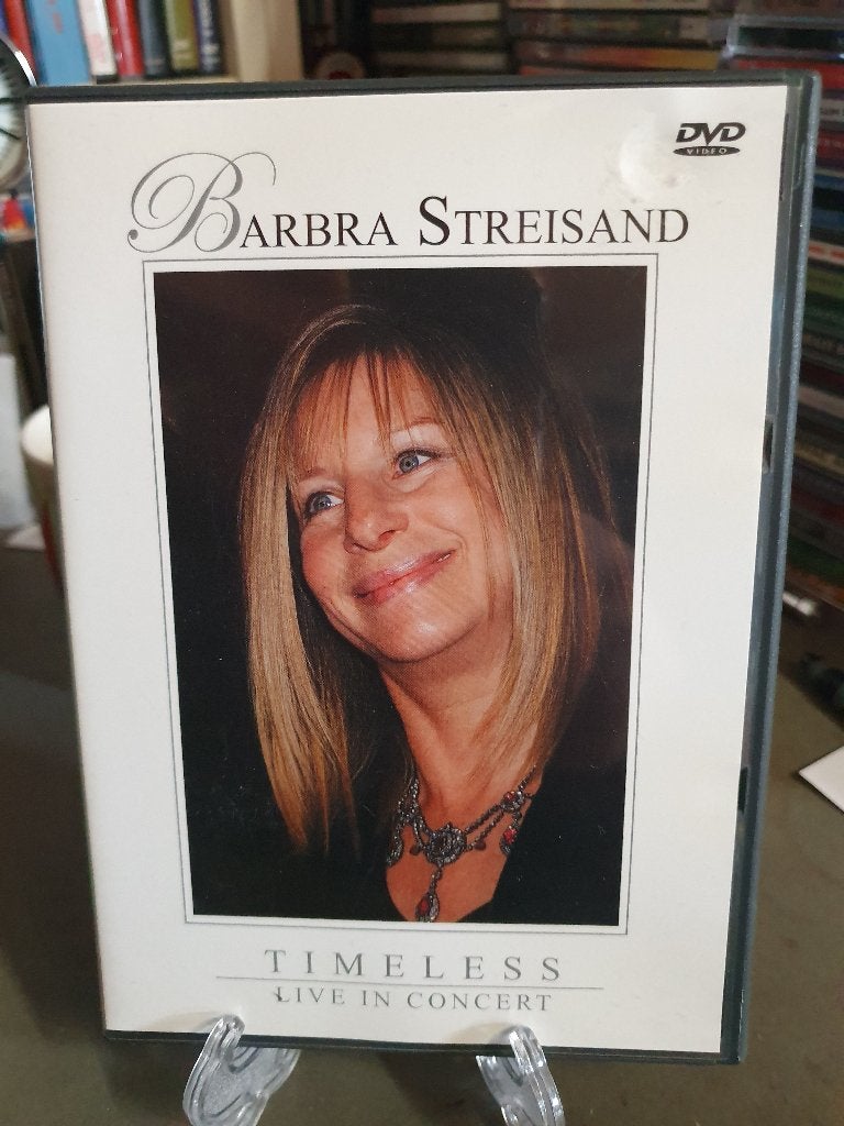 Barbra Streisand timeless live in concert 2DVD, Alle leeftijden, Ophalen, Zo goed als nieuw