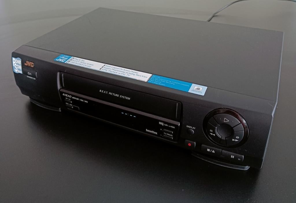 JVC HR - J458E VHS cassette recorder., Audio, Tv en Foto, Ophalen of Verzenden, Zo goed als nieuw, VHS-speler of -recorder
