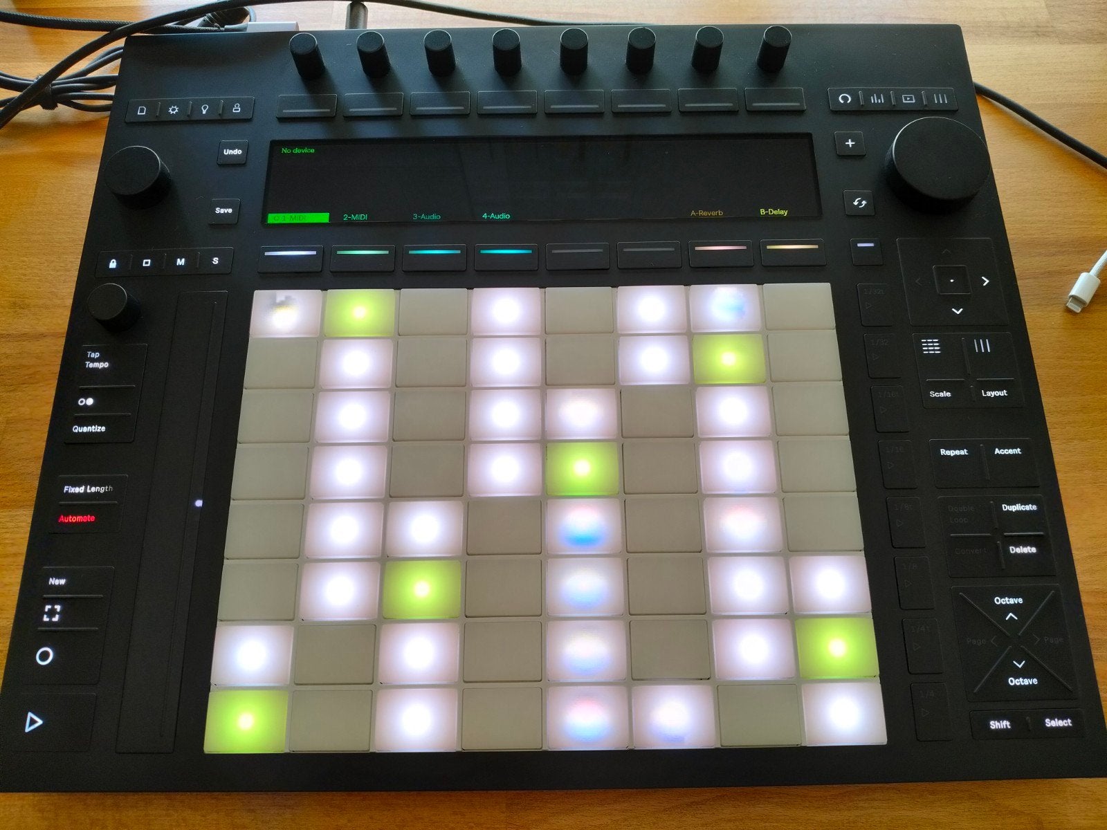 Ableton Push 3 (Controller), Overige merken, Zo goed als nieuw, Met midi-aansluiting, Overige aantallen