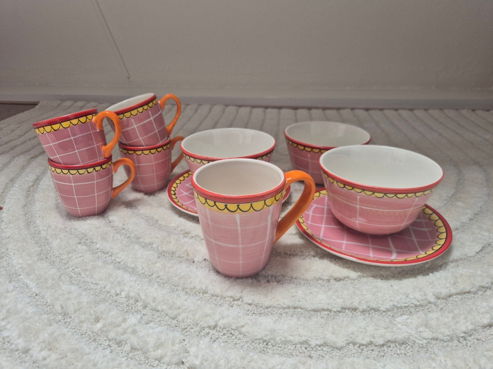 Blond Amsterdam servies Even Bijkletsen, Ophalen of Verzenden, Gebruikt, Keramiek, Kop(pen) en/of Schotel(s)