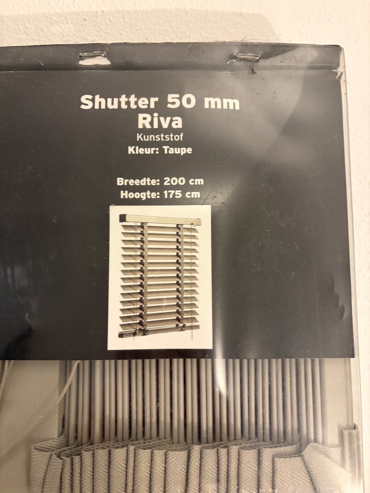 Shutter, Ophalen, Zo goed als nieuw, Shutter