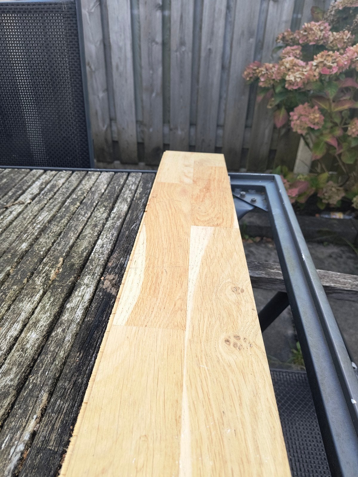 eikenhouten laminaat parket  40 m2, Ophalen, Gebruikt, 10 m² of meer, 10 tot 30 cm