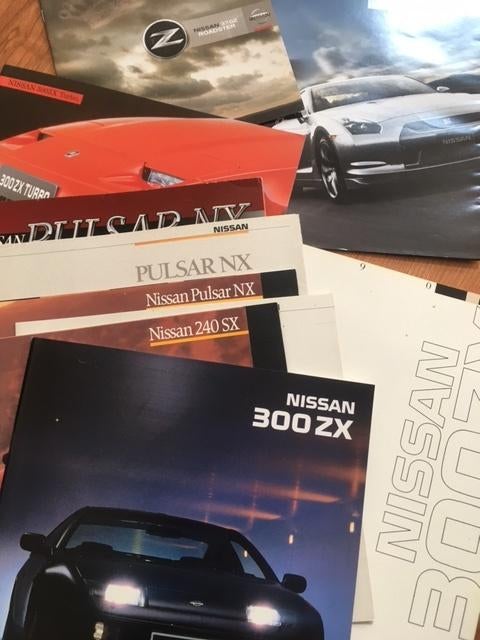 Nissan Pulsar NX of 200 SX Amerikaanse brochure/auto folder, Ophalen, Zo goed als nieuw, Nissan