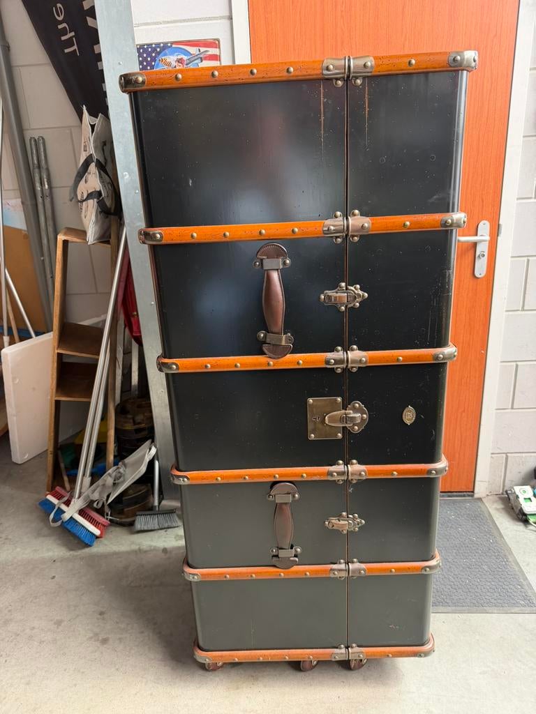 Bar cabinet bar suitcase, Ophalen, Zo goed als nieuw