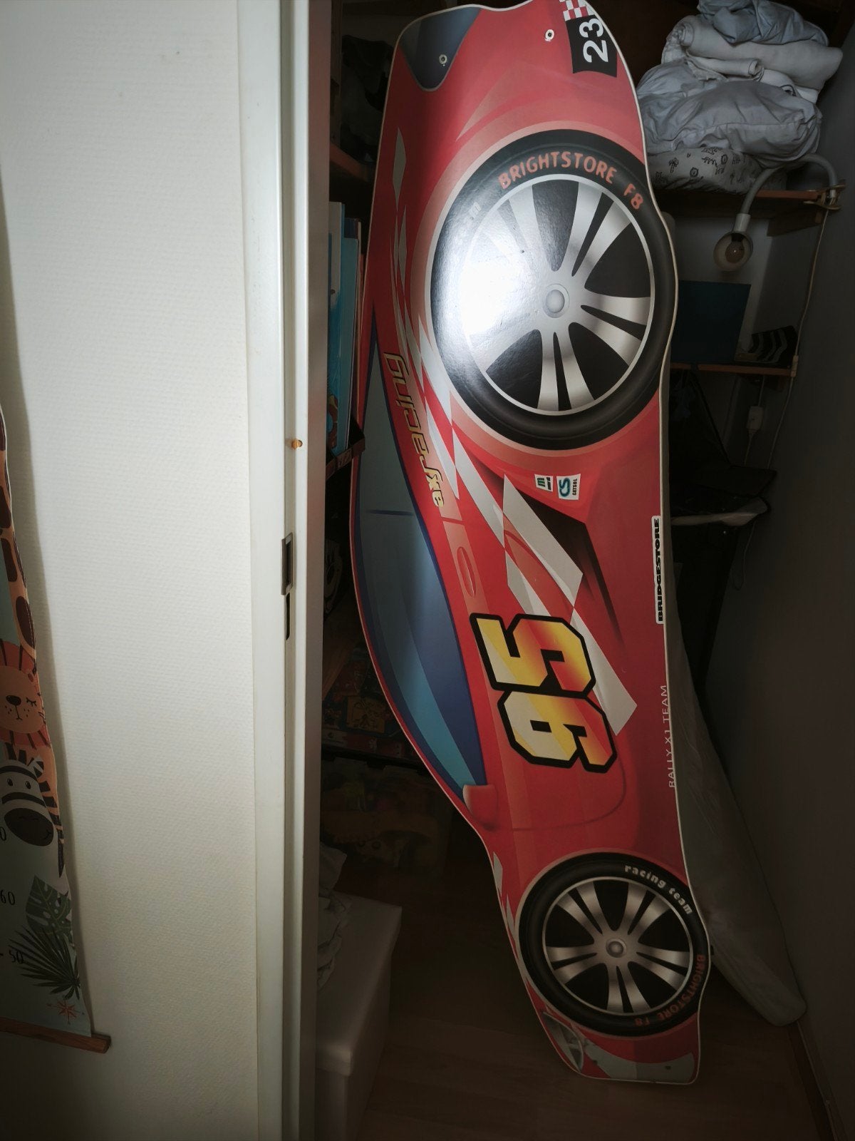 Auto bed, Ophalen, 85 tot 100 cm, Gebruikt, Matras