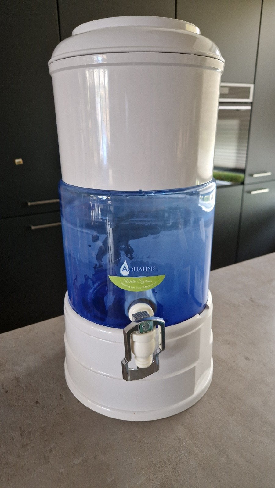 Aqualine Alkalisch Waterfilter, 2 liter of meer, Ophalen of Verzenden, Gebruikt
