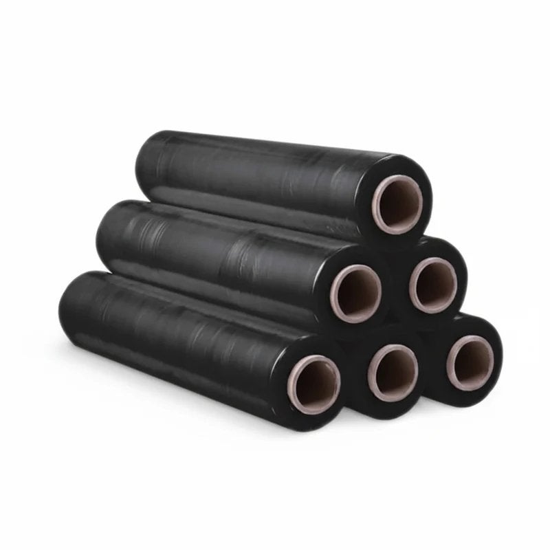 Zwarte Wikkelfolie 50 cm x 300 meter - 20my dikte, Doe-het-zelf en Verbouw, Ophalen of Verzenden, Nieuw