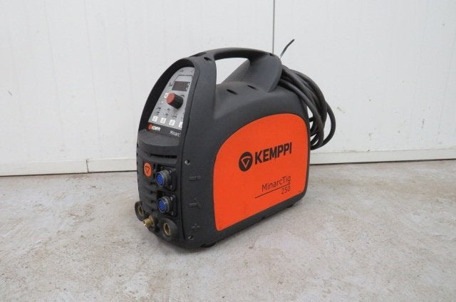 Kemppi Minarctig 250 DC tig lasapparaat 400V, Ophalen of Verzenden, Gebruikt, 250 ampère of meer, Elektroden