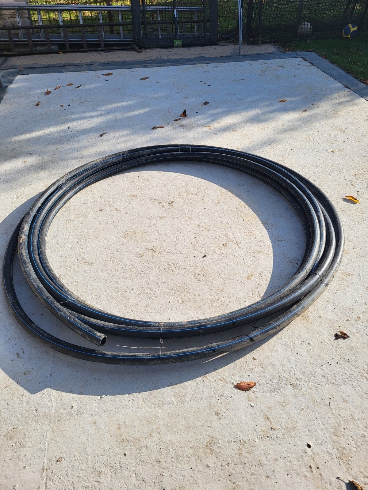 Tyleenslang 50mm - 23 meter, Ophalen, Gebruikt, Pvc, 6 meter of meer