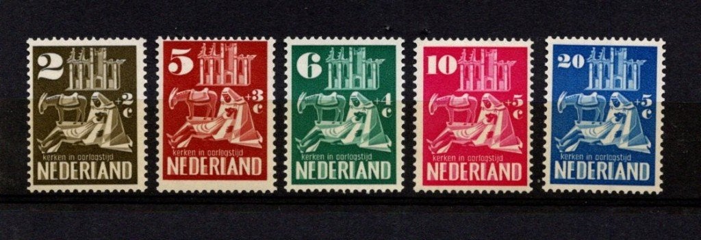Nederland postfris *** - 556/60 - 1950  --  T129, Verzenden, Postfris