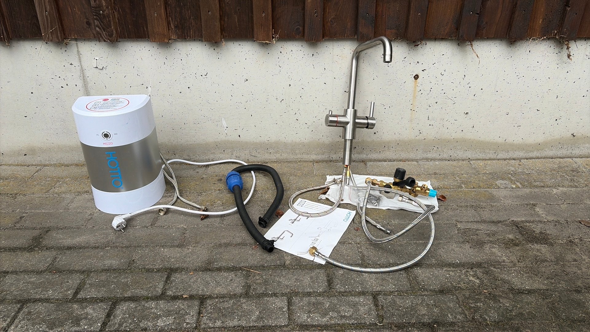 HOTTO Kokendwaterkraan Quadro 3-in-1 met 5 L combi boiler, Ophalen of Verzenden, Zo goed als nieuw