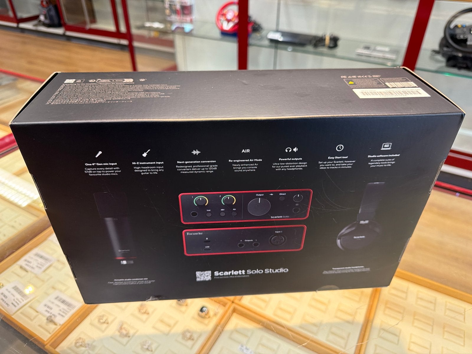 Focusrite Scarlett Solo Studio 4th Gen - Zo goed als nieuw, Focus, Focus, Ophalen of Verzenden, Zo goed als nieuw