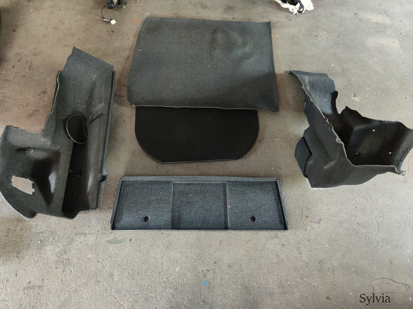 Bekleding set  kofferbak bagageruimte  BMW 6 serie E64 cabri, Auto-onderdelen, Gebruikt, -, -, Ophalen of Verzenden