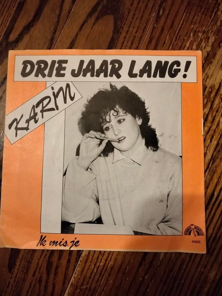 Karin, Ophalen of Verzenden, Zo goed als nieuw, Overige formaten, Levenslied of Smartlap