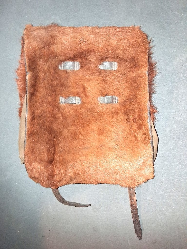 Originele Zwitserse 'Tornister 34'-rugzak van rundleer., Verzenden, Overige soorten, Overige gebieden, Kleding of Schoenen