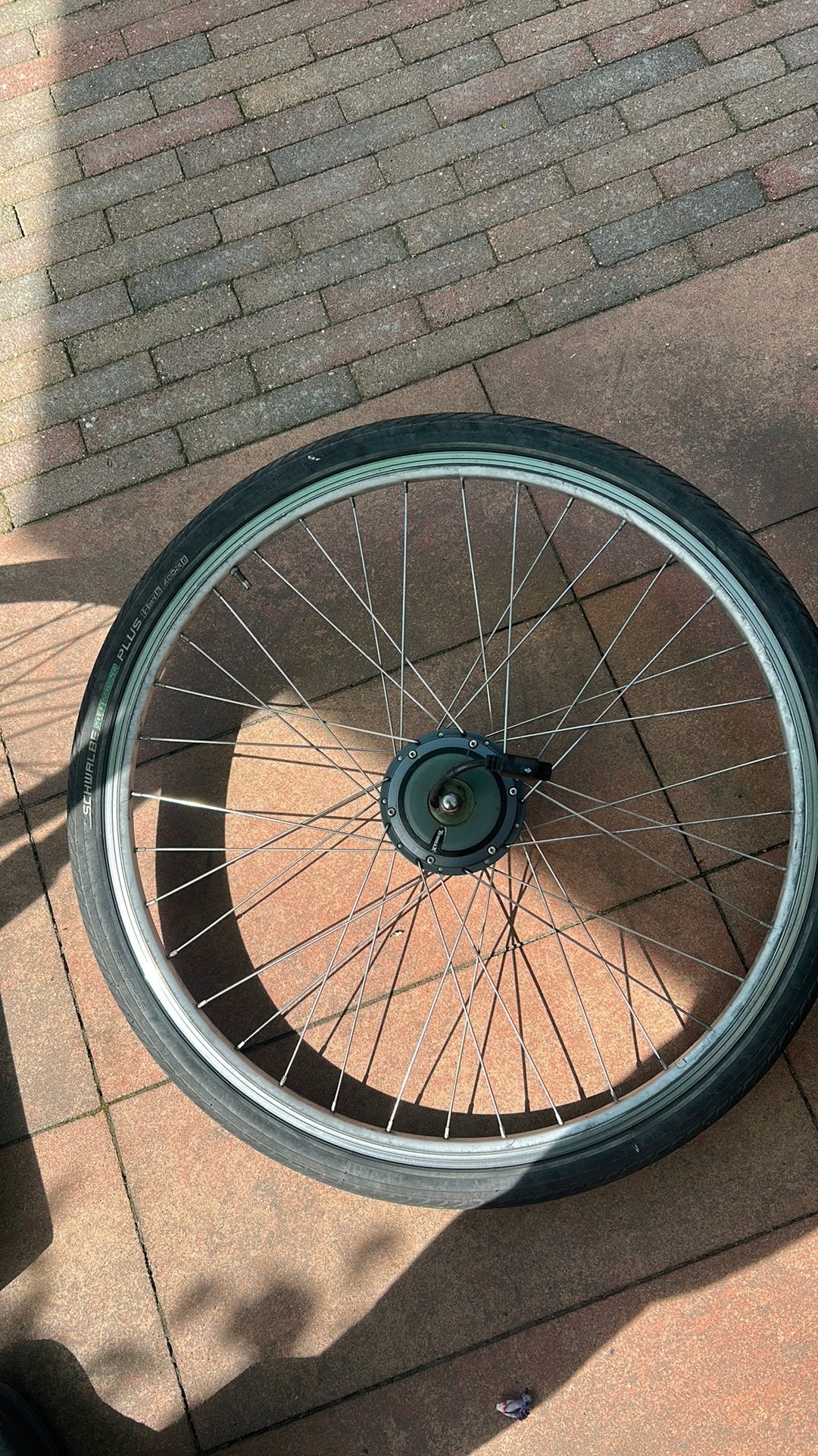 TranzX voorwiel met F15 motor 36V 28 Inch 250W, Ophalen of Verzenden, Band, Aluminium