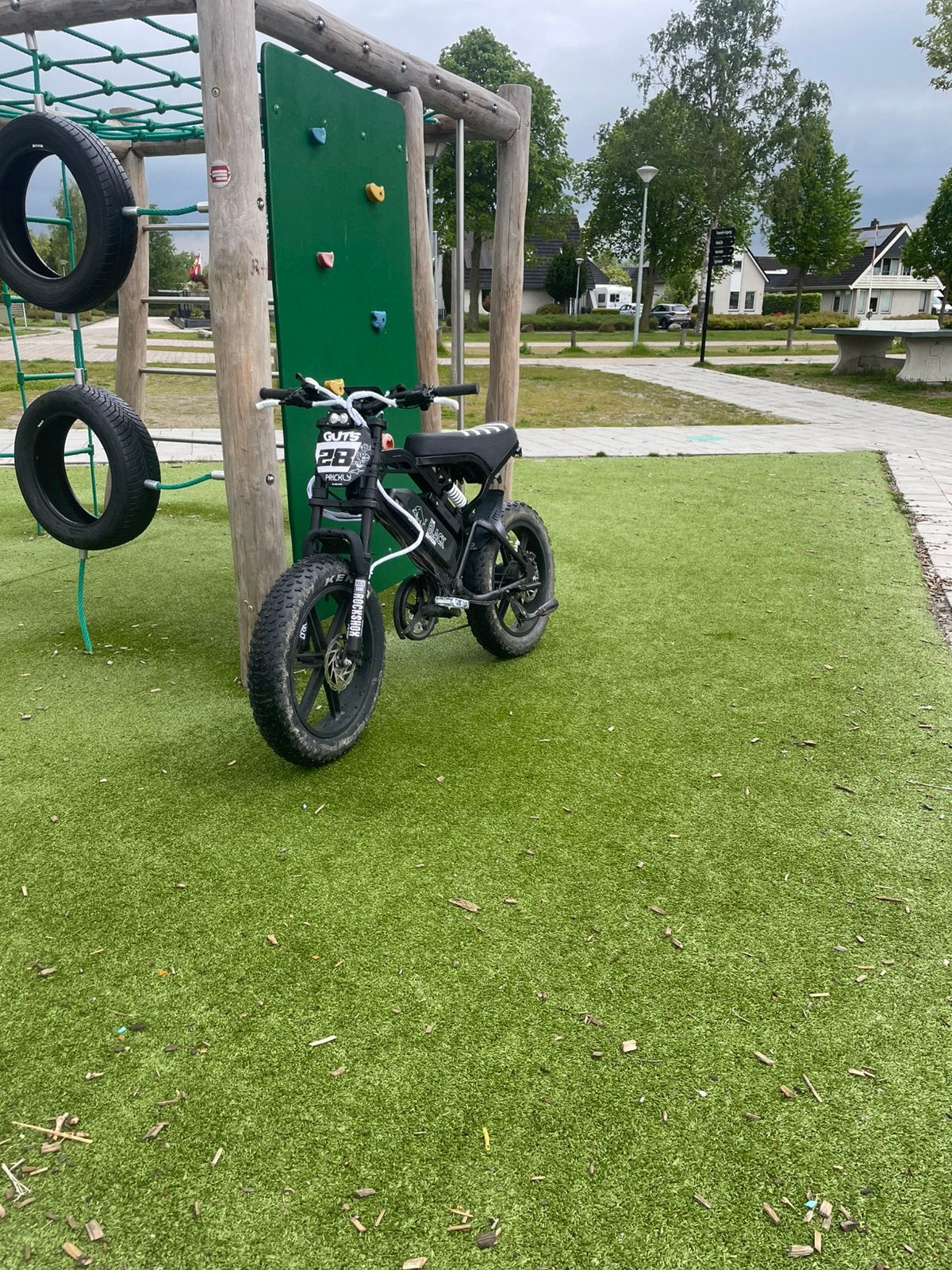 Custom fatbike, Ophalen, Zo goed als nieuw