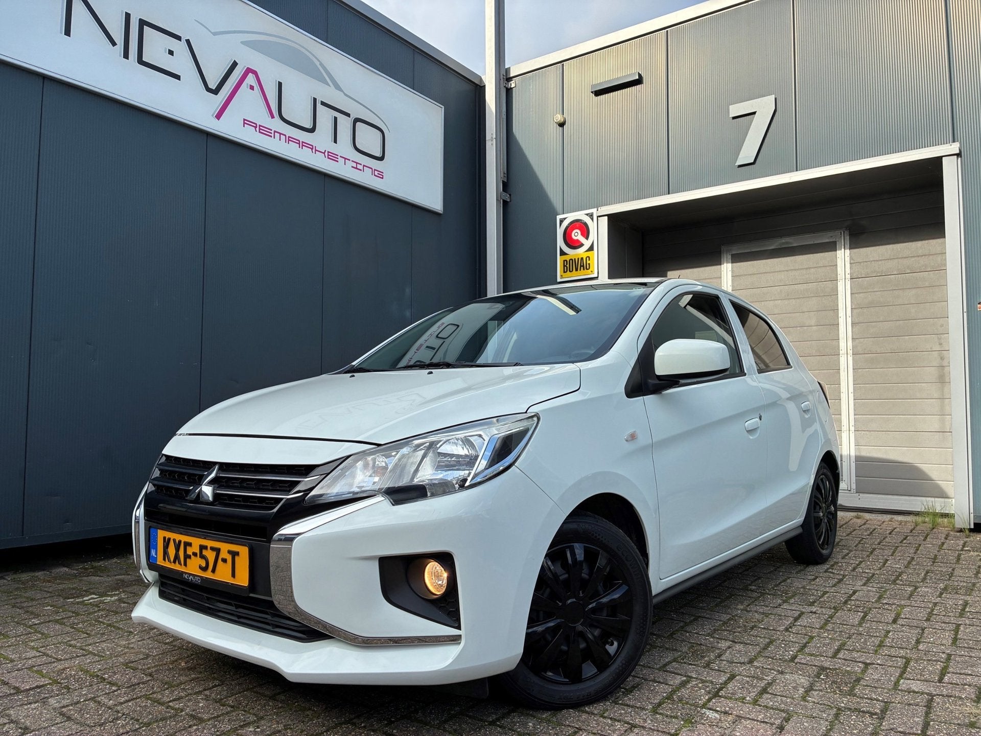 Mitsubishi Space Star 1.2 APPLE CARPLAY ANDROID DAB CAMERA, Auto's, Stof, Gebruikt, 840 kg, Wit