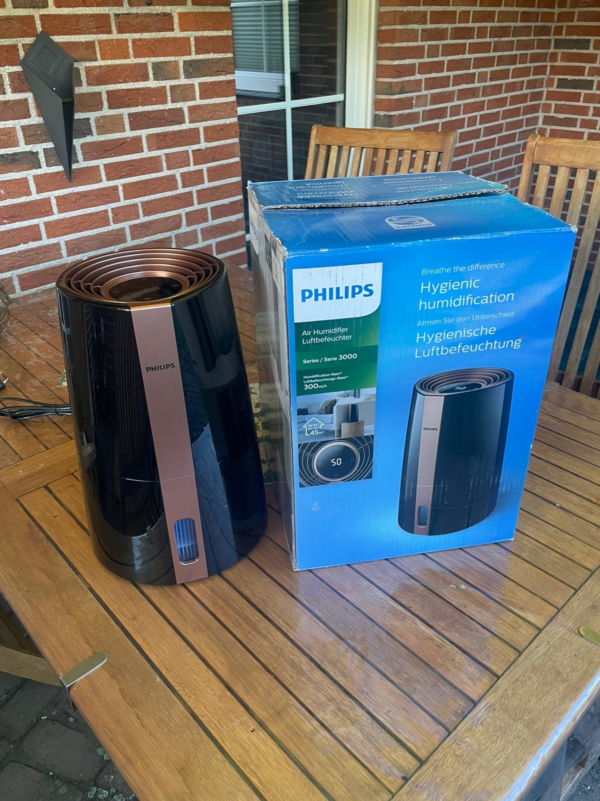 Philips Luchtbevochtiger, Ophalen, Zo goed als nieuw, Luchtbevochtiger