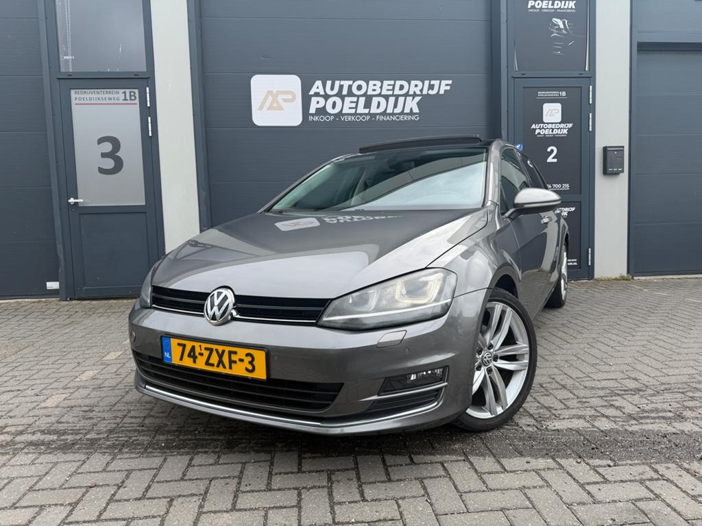Volkswagen Golf 1.4 TSI ACT 103KW DSG 2013 Grijs Pano Leer, Auto's, Volkswagen, 4 cilinders, 650 kg, 1216 kg, Golf