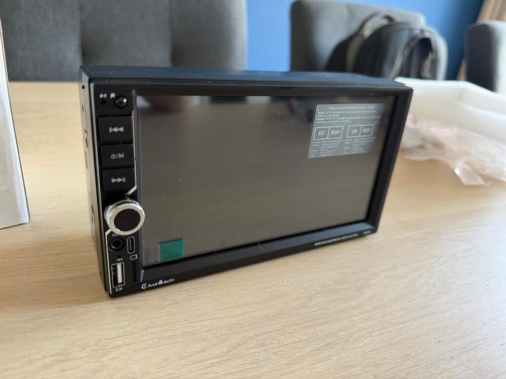 7” 2DIN dubbel din autoradio Carplay Android radio, Auto diversen, Autoradio's, Ophalen of Verzenden, Nieuw