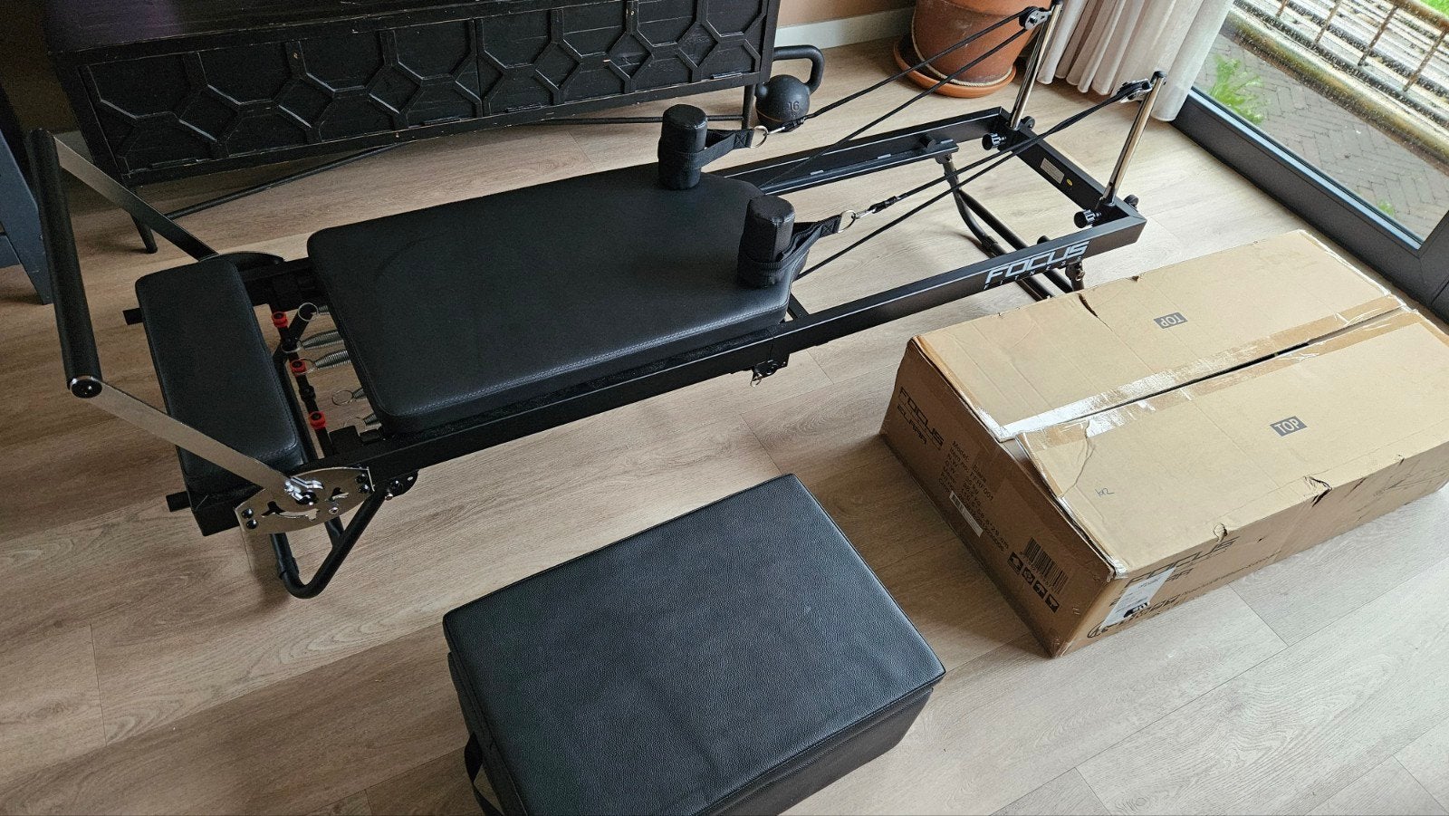 Pilates Reformer met box - Focus Fitness, Ophalen of Verzenden, Nieuw, Overig