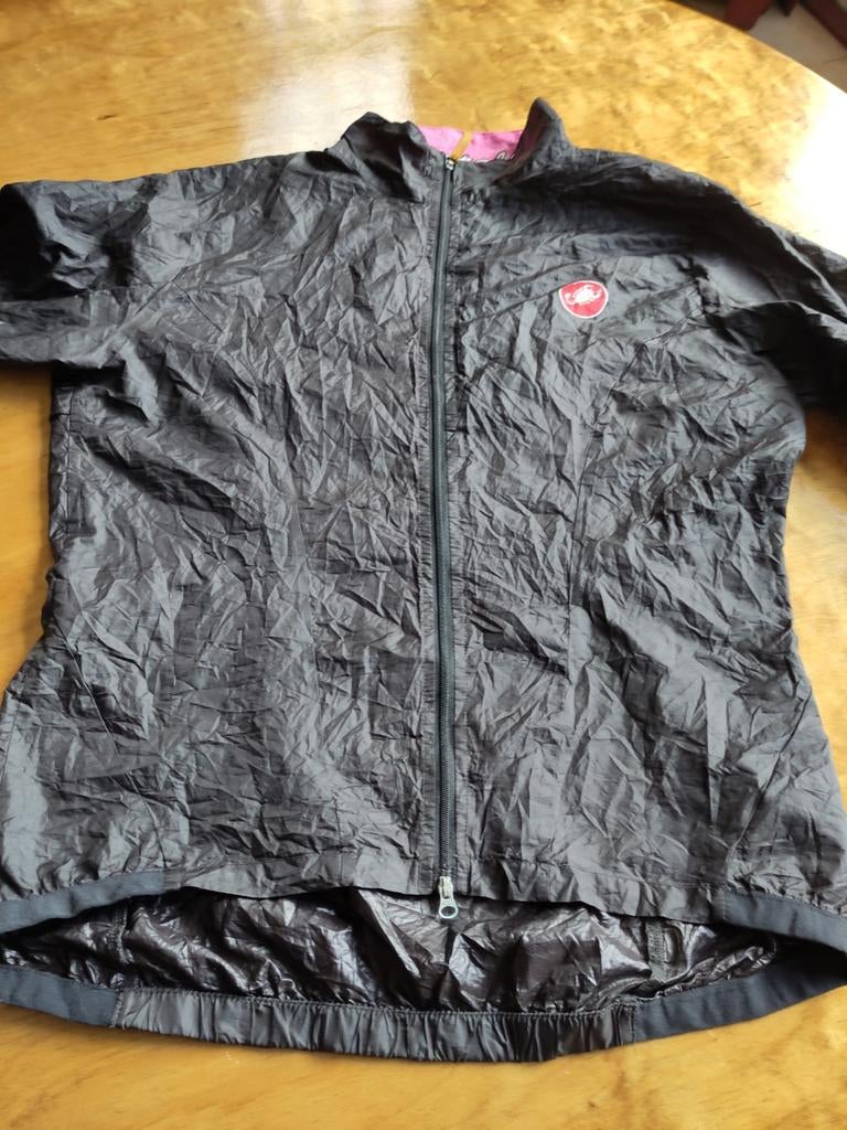 Castelli lichtgewicht regen-windjasje, Gebruikt, Castelli, Ophalen of Verzenden, L