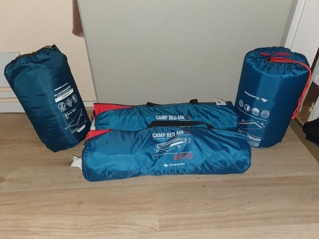 Decathlon Camp Air Bed & Arpenaz Comfort  Matras, Ophalen of Verzenden