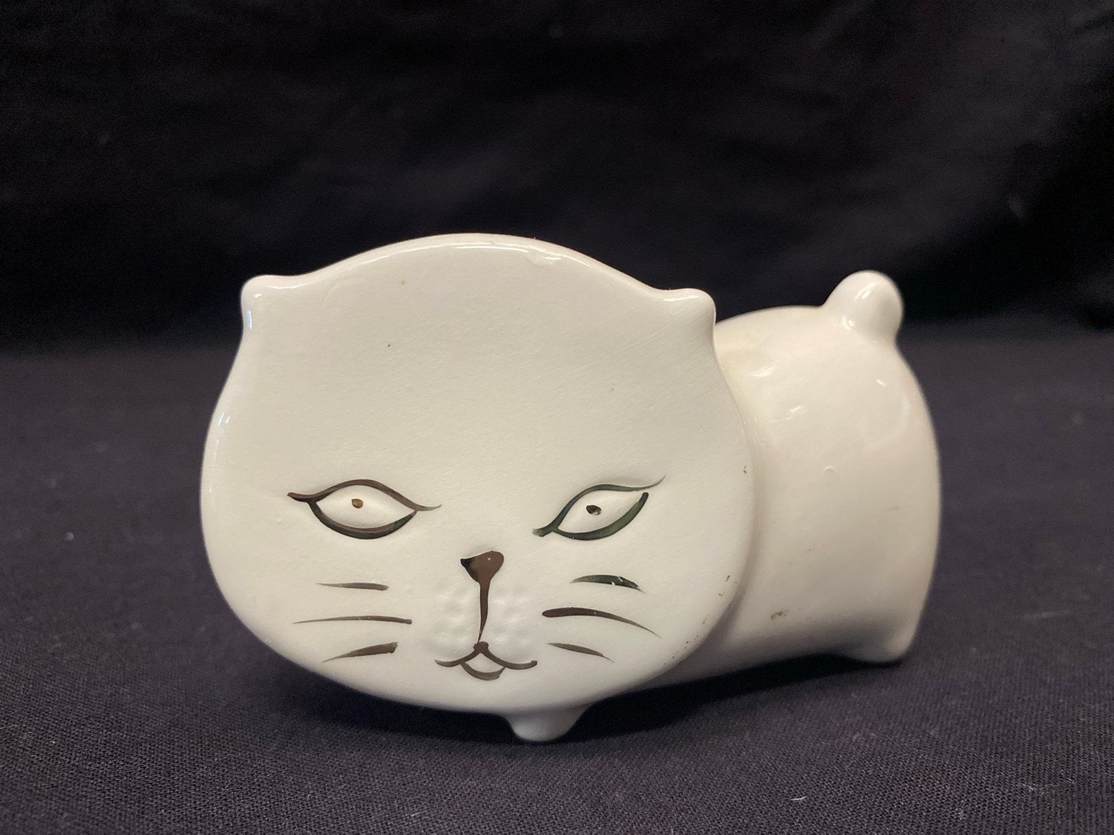 Vintage Simsor flat face kattenbeeldje jaren 70, Ophalen of Verzenden