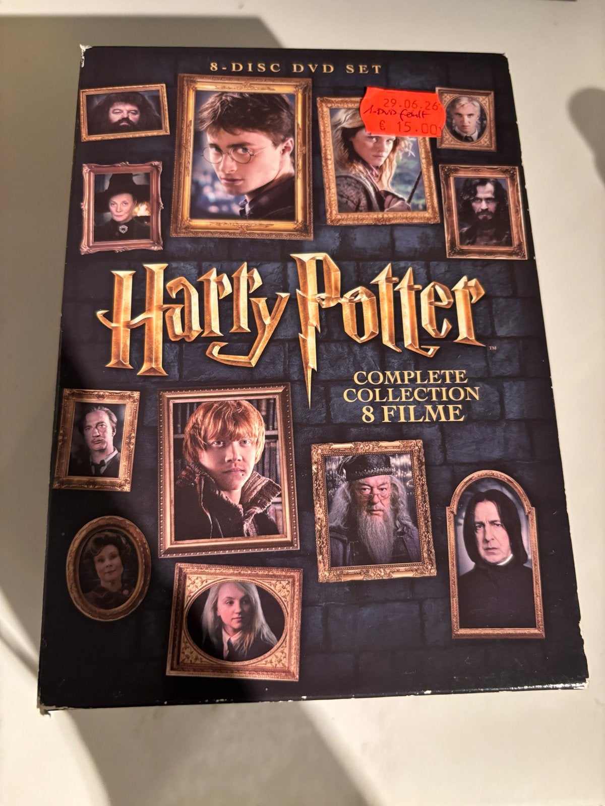 Harry Potter Complete Collection 8 Films DVD Boxset, Engels, Nederlands, Fantasy, Ophalen of Verzenden