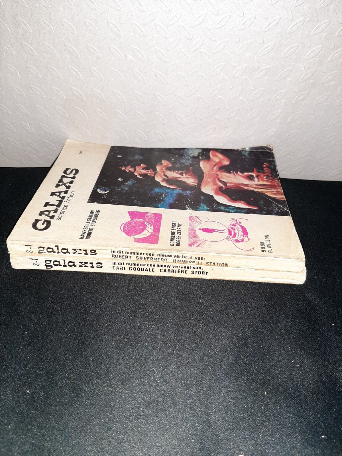 Galaxis Science Fiction & Rick Random Ruimtepiloot - Vintage, Boeken, Ophalen of Verzenden, Gelezen, Diverse auteurs (o.a. Roger Zelazny, Robert Silverberg)