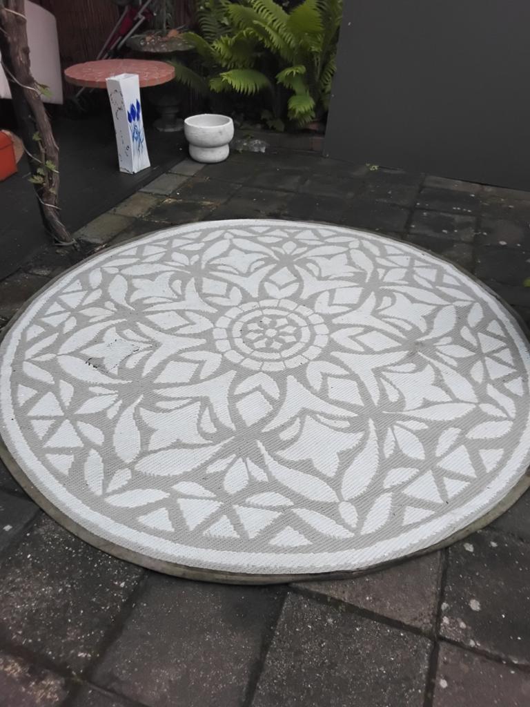 Buitenkleed...rond, Ophalen of Verzenden, Minder dan 180 cm, Palen