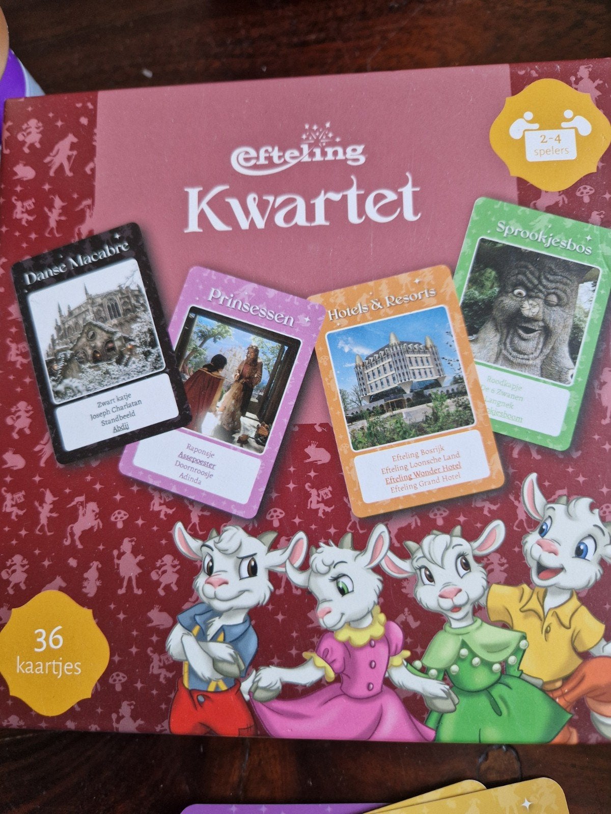Efteling kwartet nieuw, Ophalen of Verzenden, Nieuw, Kleding