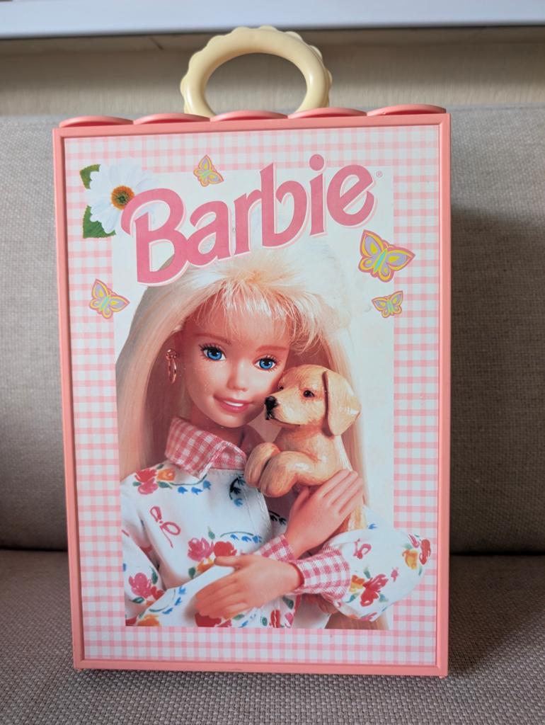 Vintage Barbie draagkoffer / opbergkoffer, Kinderen en Baby's, Speelgoed | Poppen, Ophalen of Verzenden, Gebruikt, Overige typen