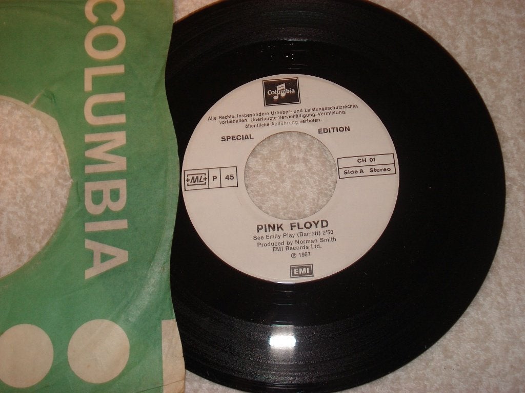Pink Floyd    Promo  See Emily Play   Zwitzerland  Orgineel, Originele persing, Ophalen of Verzenden, Zo goed als nieuw, Pop