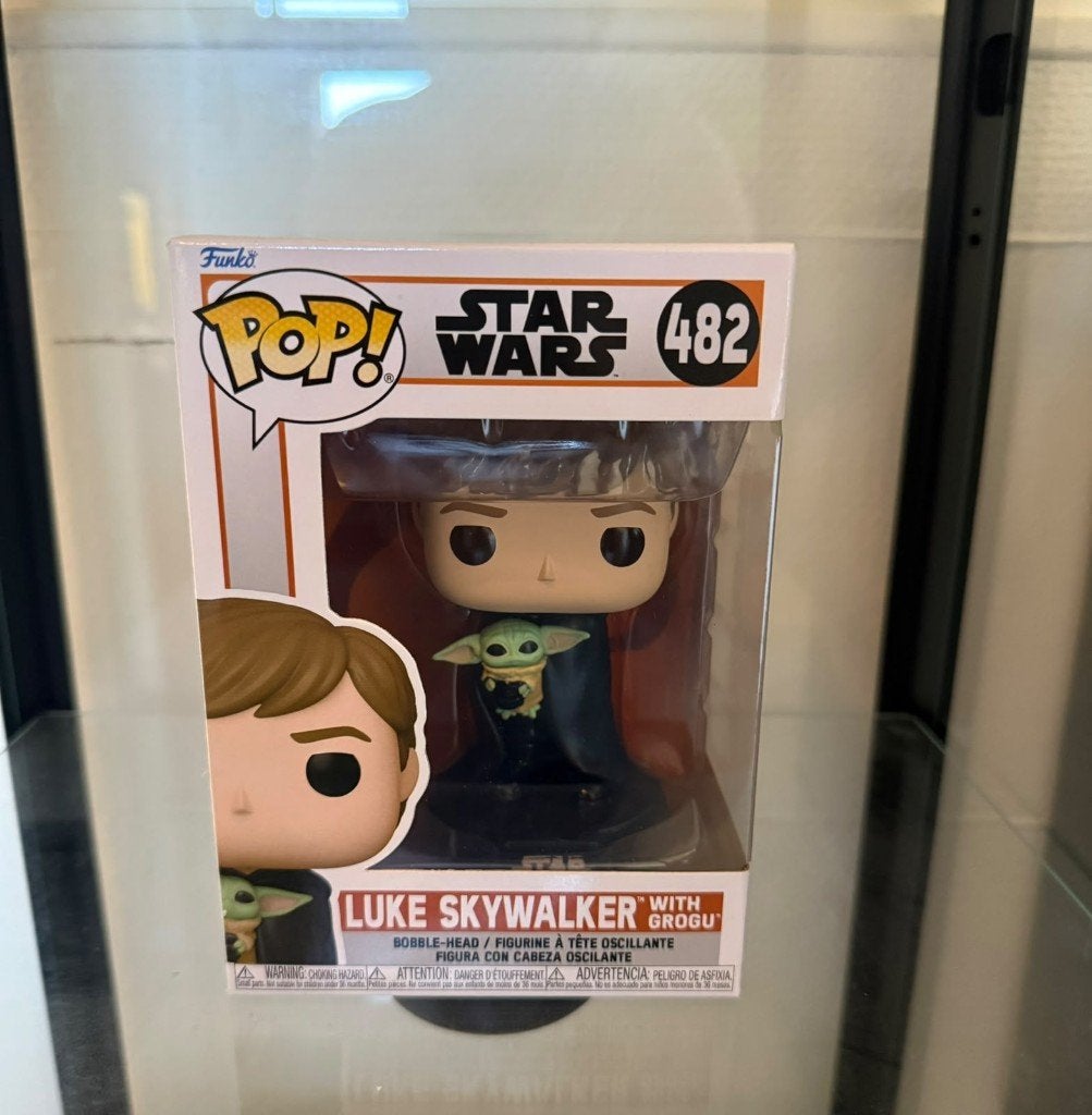 Funko pop - Luke Skywalker with Grogu, Ophalen of Verzenden, Nieuw