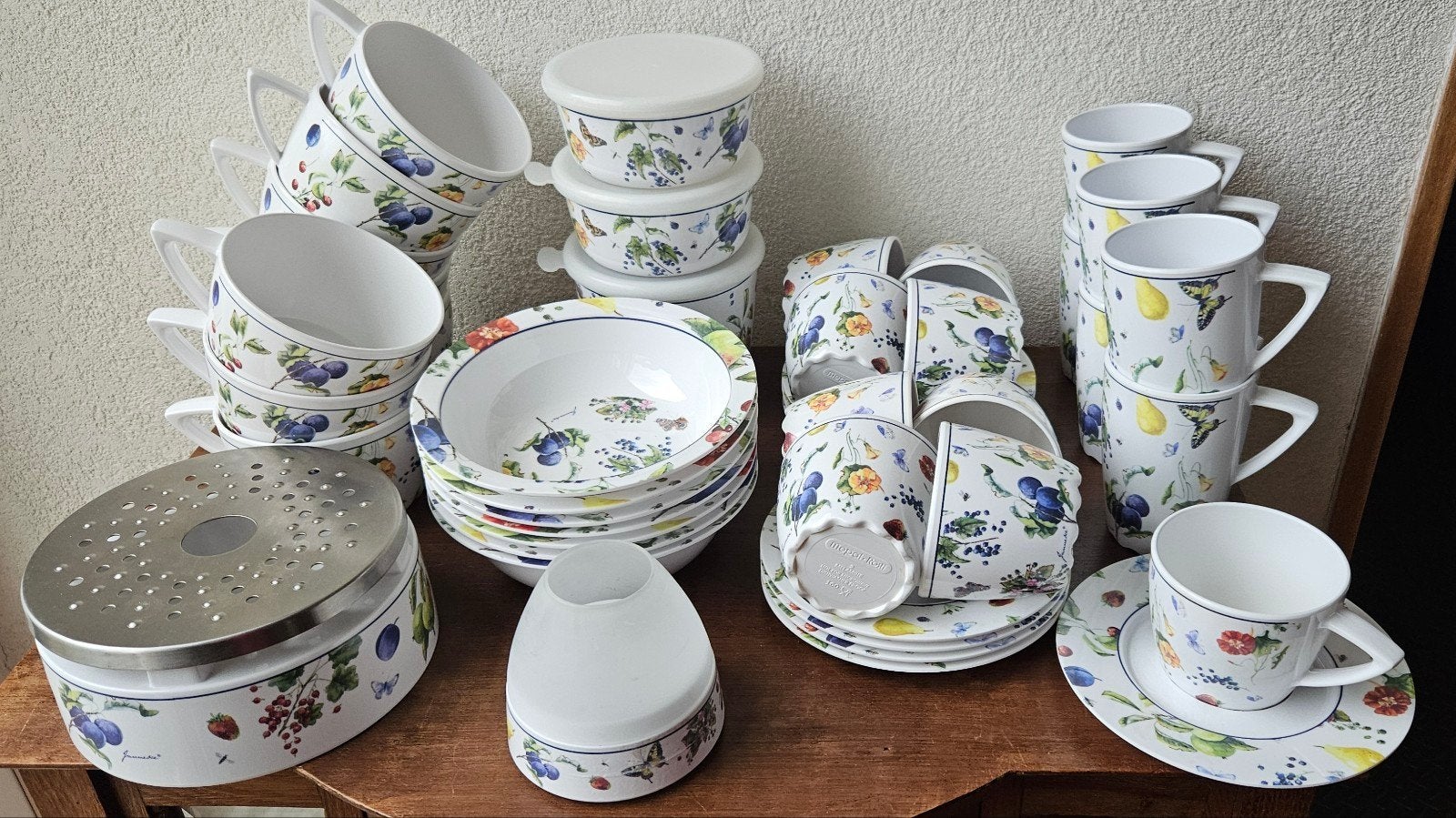 Mepal Janneke Brinkman Fruits and Flowers servies delen, Ophalen of Verzenden