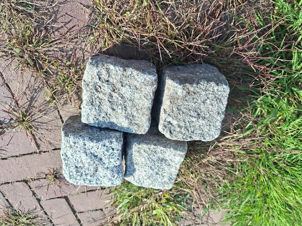 Mooie portugees graniet kasseitjes 9x9 cm, Gebruikt, Graniet, Ophalen of Verzenden, Kei