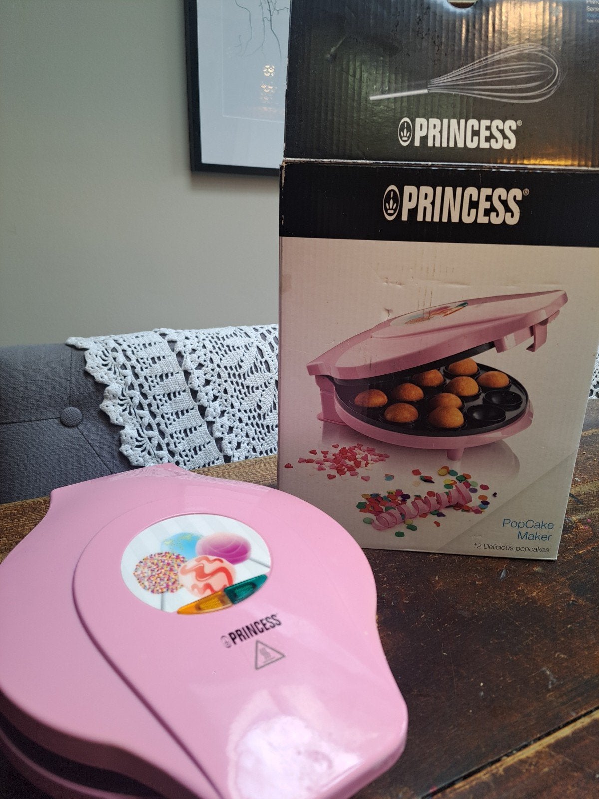 Princess PopCake Maker - Roze, inclusief stokjes, Ophalen, Zo goed als nieuw