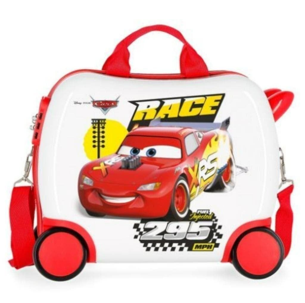 Disney Cars ABS Ride-On Kinderkoffer - Gratis Verzending, 50 tot 60 cm, Hard kunststof, Slot, Nieuw