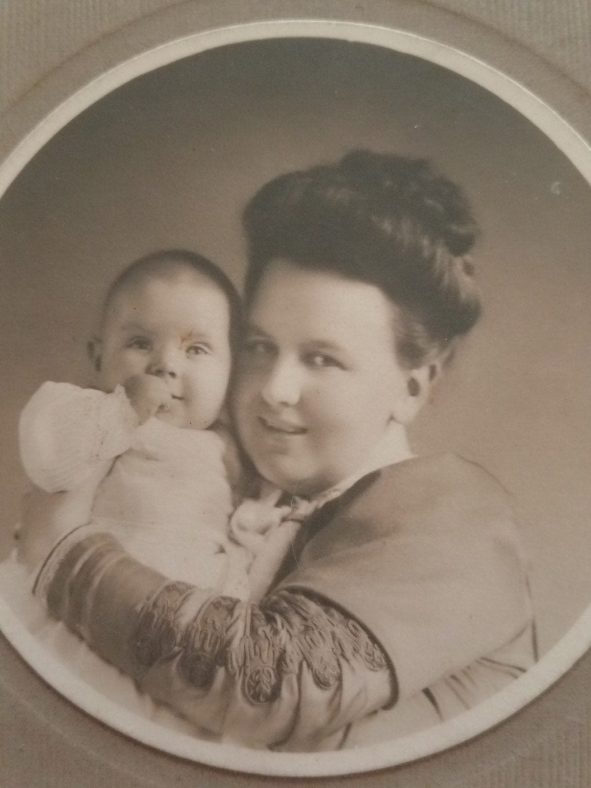 Historische foto Koningin Wilhelmina en Prinses Juliana, Kaart, Foto of Prent, Ophalen of Verzenden, Onbekend, Nederland