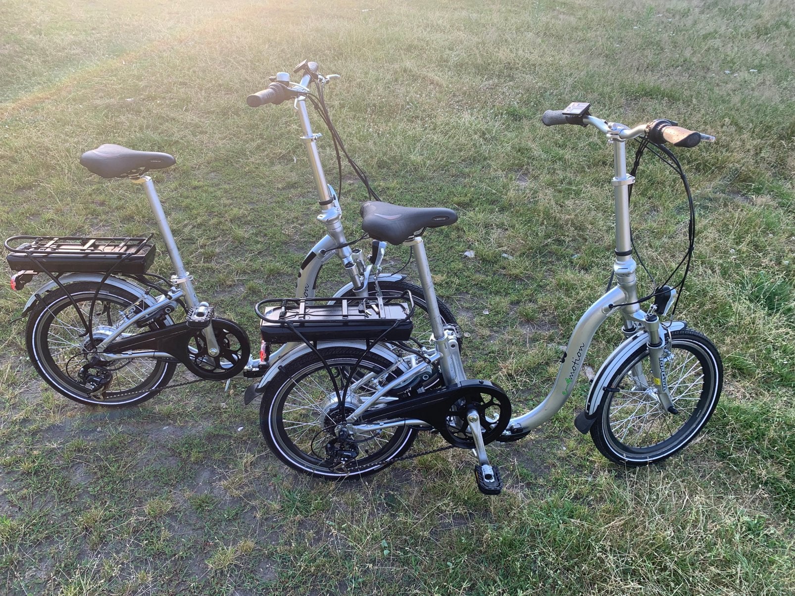 Elektrische vouwfietsen set Nieuwstaat, Ophalen, 20 inch of meer, Versnellingen, Zo goed als nieuw