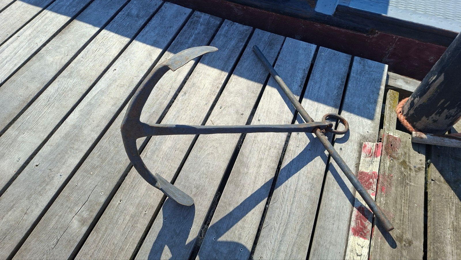 stok anker voor boot of decoratie, Ophalen of Verzenden, Gebruikt, Overige typen