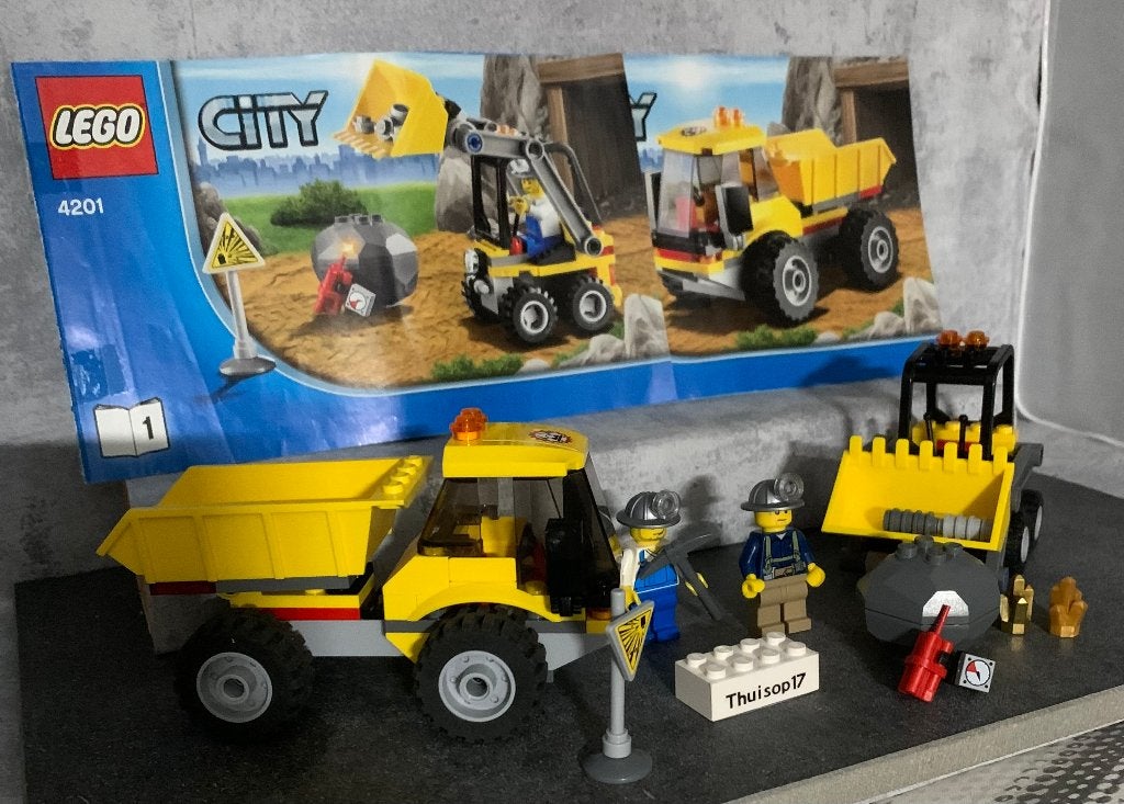 7 x Lego City Stoere WegWerkers en BouwVoertuigen Sets, Kinderen en Baby's, Speelgoed | Duplo en Lego, City, Compleet, Lego, Ophalen of Verzenden