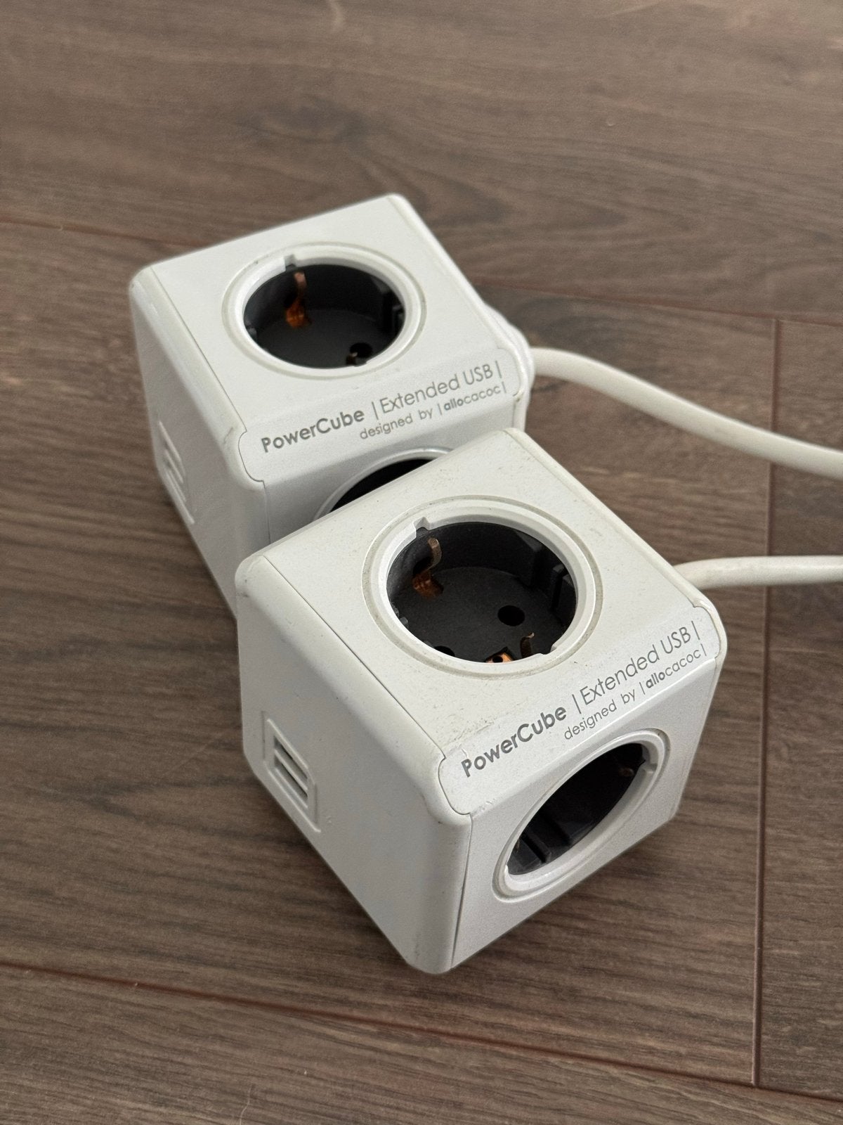 PowerCube Extended USB Stekkerdoos - Allocacoc, Ophalen, Gebruikt, Overige merken, Stekkerdoos