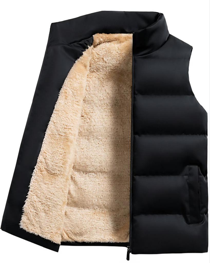 Zwarte Bodywarmer met Bont Binnenvoering, Ophalen of Verzenden, Nieuw, Maat 56/58 (XL), Zwart