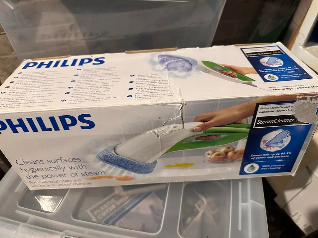 Philips SteamCleaner Multi Handheld Stoomreiniger 1200W, Ophalen of Verzenden, Gebruikt, Stoomreiniger