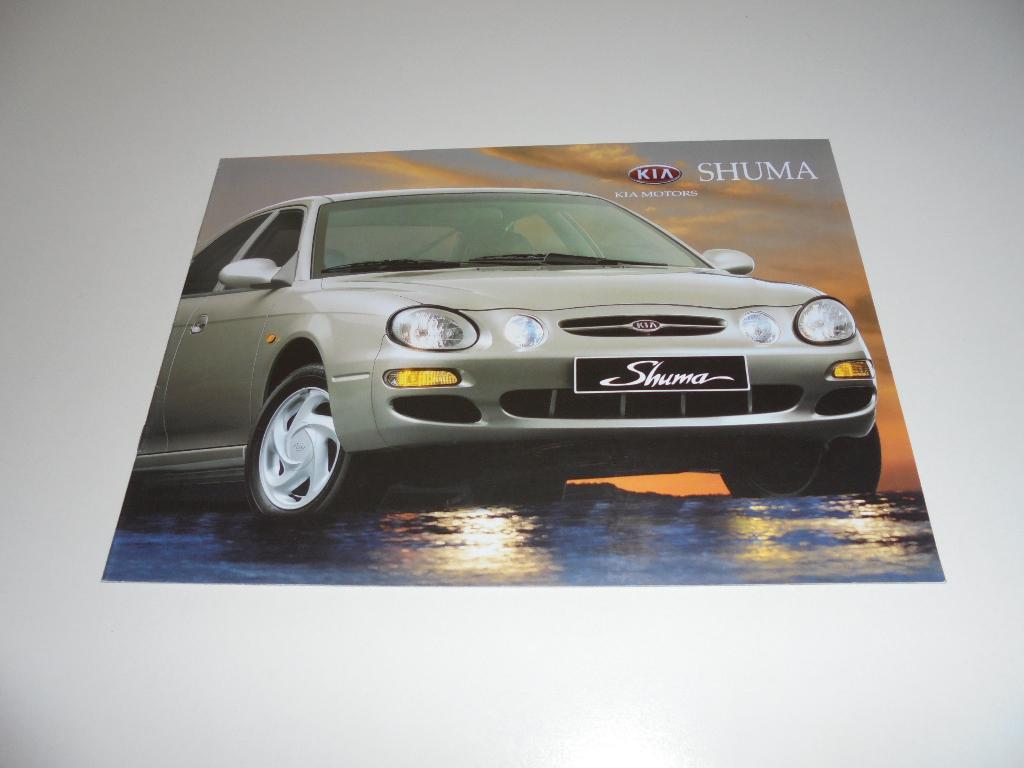 brochure Kia Shuma  1999, Ophalen of Verzenden, Zo goed als nieuw, Overige merken