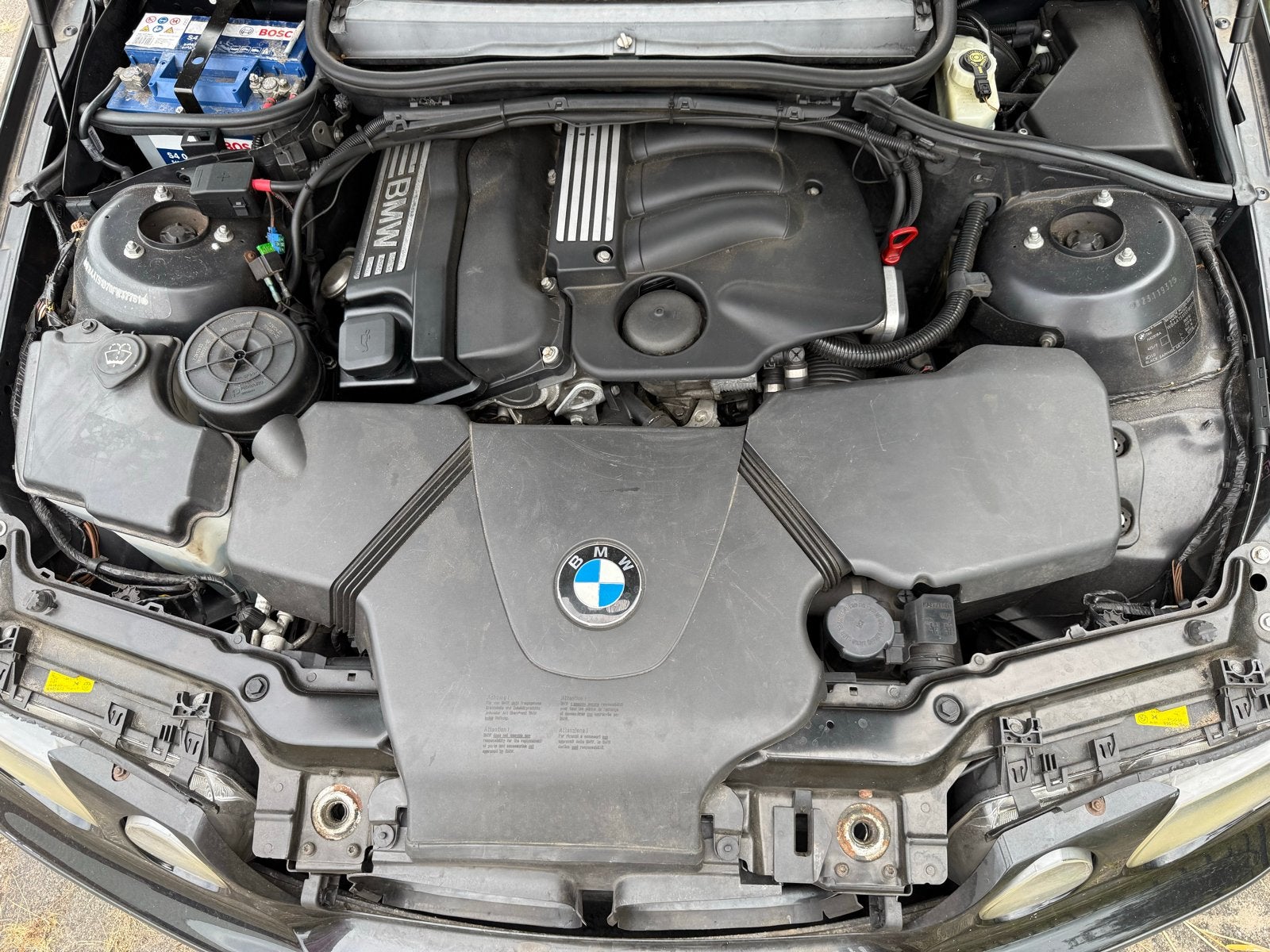 BMW 3-Serie 1.8 TI 316 Compact 2002 Zwart, Auto's, Achterwielaandrijving, 1250 kg, 4 cilinders, 1796 cc